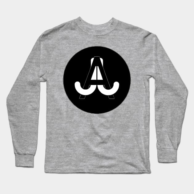 Just Joshin' Around - simply black and white Long Sleeve T-Shirt by JustJoshinAround83